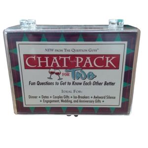 Card Game Chat Pack for Two, Adults, Couples